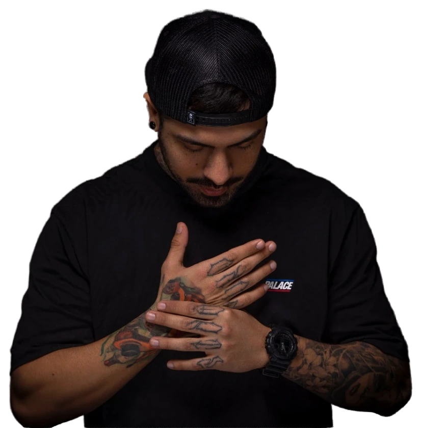 Tattoo artist Pablo Frias